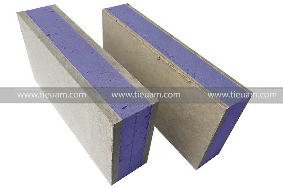 Tấm tường lắp ghép cách âm cách nhiệt Ultralight XPS Panel 4